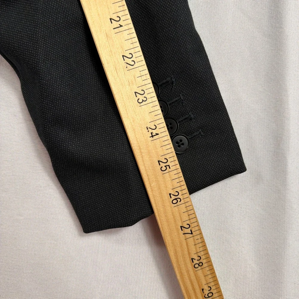 Charles Tyrwhitt Blazer Slim Fit‎ Super 120s Wool Half Canvas Grey Mens 38L